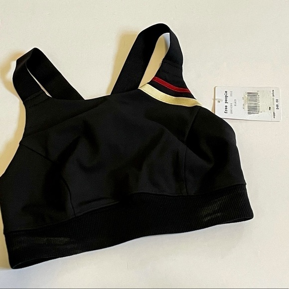 Free People FP Movement NWT Black Bra Size XS - Picture 2 of 5